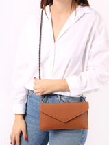 Pochette De Soir�e M Paddock Cuir Etrier Argent paddock TLOS1670-vue-porte