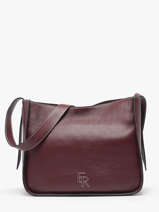 Sac Port paule Foudre Cuir Etrier Violet foudre EFOD087M