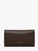 Continental L Leather Tradition Wallet Etrier Brown tradition ETRA095L