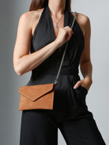 Pochette De Soire M Paddock Cuir Etrier Marron paddock TLOS1670-vue-porte