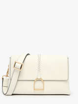 Shoulder Bag M Torsade Leather Etrier White torsade ETOS169M