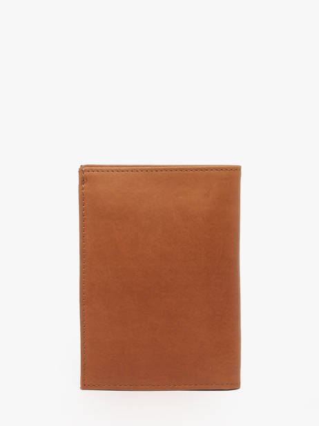 Leather Wallet Oil Etrier Brown oil EOIL271 other view 3