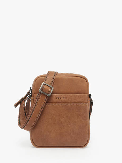 Leather Spider Crossbody Bag Etrier Brown spider ESPI704S